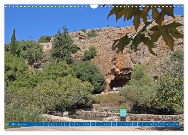 Produktbild: See Genezareth und Jordan-Fluss. Orte der Bibel (Wandkalender 2026 DIN A3 quer), CALVENDO Monatskalender