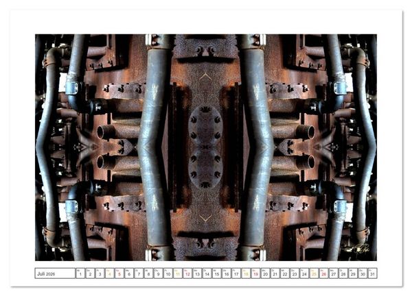 Produktbild: Faszination Spiegelung - Industrie und Technik (Wandkalender 2026 DIN A3 quer), CALVENDO Monatskalender