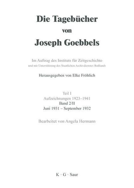 Produktbild: Juni 1931 - September 1932