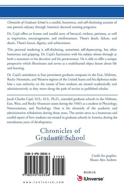 Produktbild: Chronicles of Graduate School