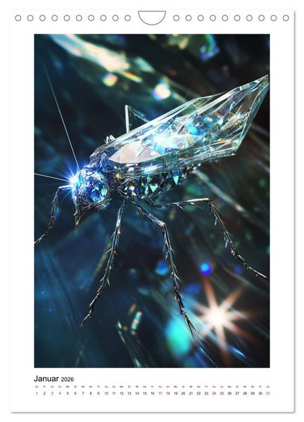 Produktbild: Luxuri&ouml;ses Gekrabbel (Wandkalender 2026 DIN A4 hoch), CALVENDO Monatskalender