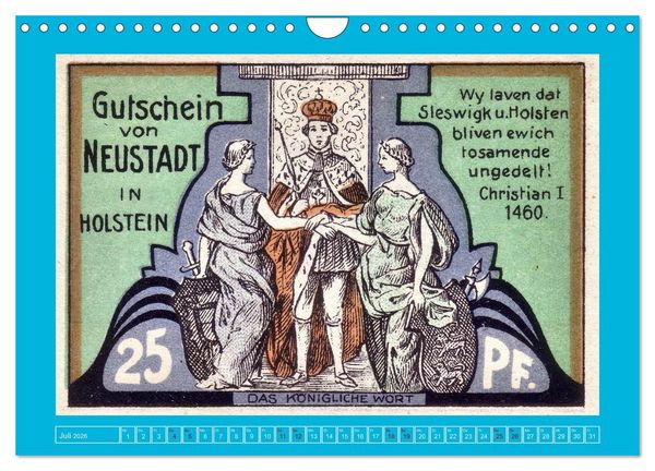 Produktbild: Gru&szlig; aus Neustadt in Holstein (Wandkalender 2026 DIN A4 quer), CALVENDO Monatskalender