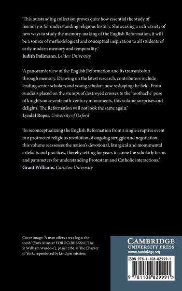 Produktbild: Memory and the English Reformation