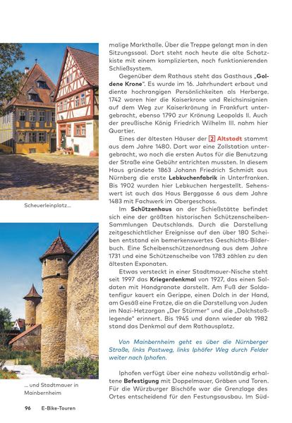 Produktbild: BVA Die 25 sch&ouml;nsten E-Bike Touren in Franken