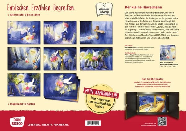 Produktbild: Der kleine H&auml;welmann. Kamishibai Bildkartenset.