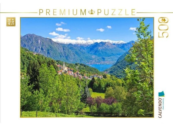 CALVENDO Puzzle Ramponio Verna | 500 Teile Lege-Größe 48 × 36 cm Foto-Puzzle für Erwachsene