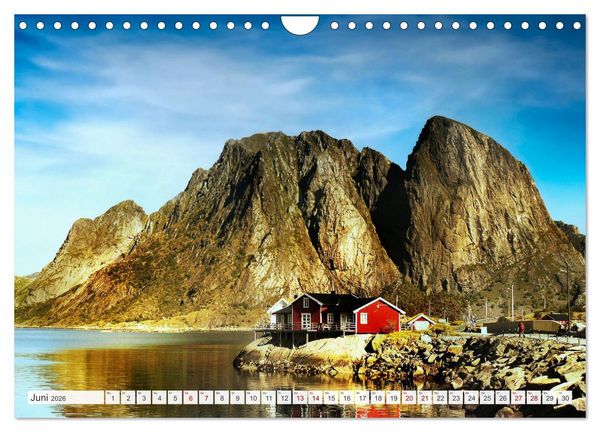 Produktbild: Berge - Die sch&ouml;nsten Gipfel der Welt (Wandkalender 2026 DIN A4 quer), CALVENDO Monatskalender