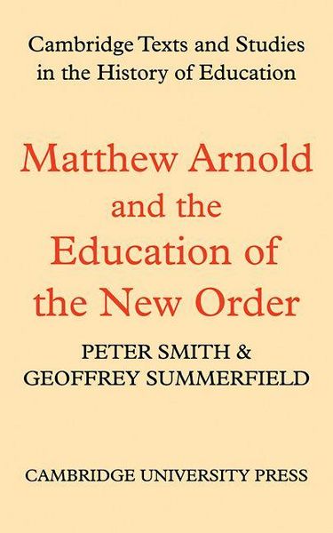 Produktbild: Matthew Arnold and the Education of the New Order