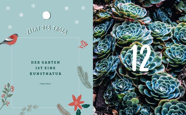 Produktbild: Mein Adventskalender-Buch: Gartenliebe