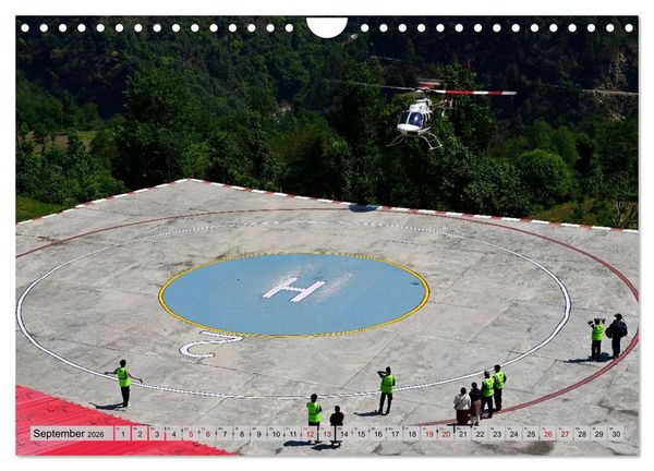 Produktbild: Uttarakhand &ndash; Land der G&ouml;tter (Wandkalender 2026 DIN A4 quer), CALVENDO Monatskalender