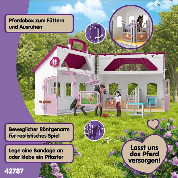 Produktbild: schleich&reg; 42787 Happy Horse Hospital, Pferdeklinik Heilende Hufe