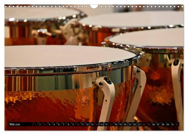 Produktbild: Die Welt der Musikinstrumente (Wandkalender 2026 DIN A3 quer), CALVENDO Monatskalender