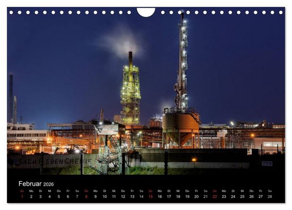 Produktbild: Duisburgs N&auml;chte (Wandkalender 2026 DIN A4 quer), CALVENDO Monatskalender
