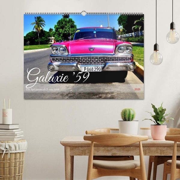Produktbild: Galaxie '59 - Ein Spitzenmodell von Ford (Wandkalender 2026 DIN A2 quer), CALVENDO Monatskalender