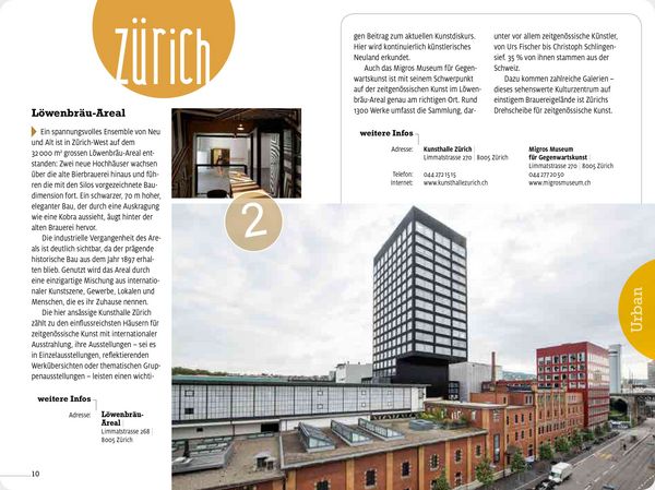 Produktbild: K&uuml;mmerly+Frey Erlebnis Schweiz Urban - Freizeitf&uuml;hrer