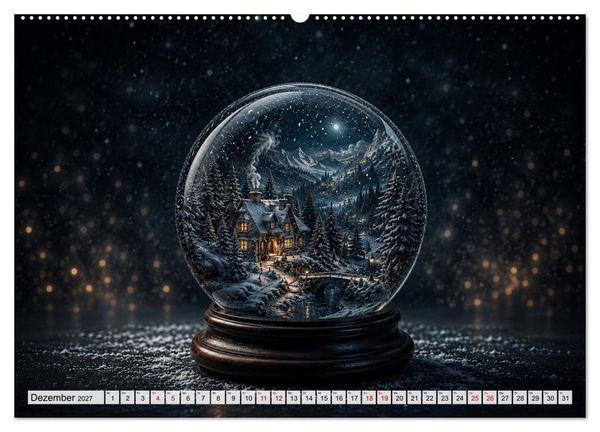 Produktbild: Fantastische Illusionen - Mystischer Kunstkalender (Wandkalender 2027 DIN A2 quer), CALVENDO Monatskalender