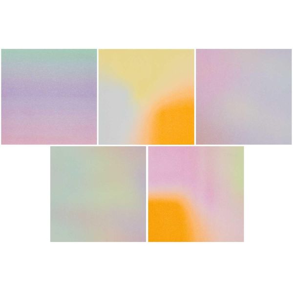 Origami Duo Color, Blurry Gradient , 15 x 15 cm, 100 Blatt
