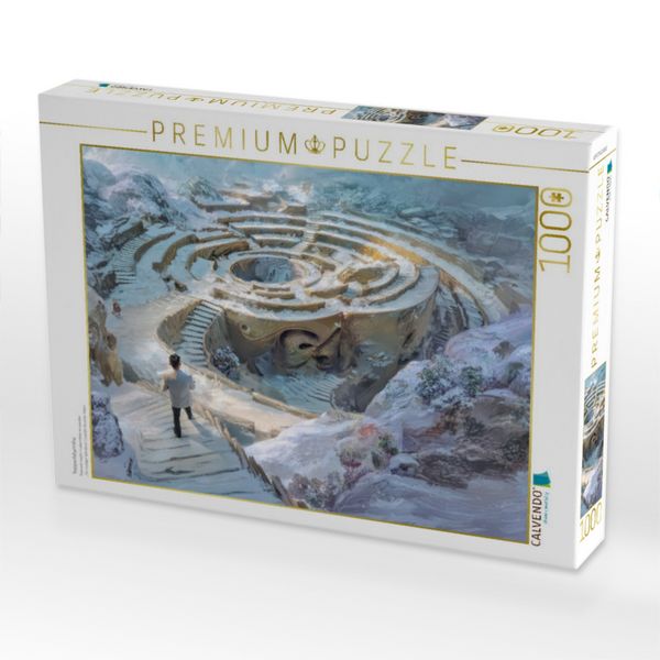 Produktbild: CALVENDO Puzzle Treppenlabyrinthe | 1000 Teile Lege-Gr&ouml;&szlig;e 64x48cm Foto-Puzzle f&uuml;r gl&uuml;ckliche Stunden