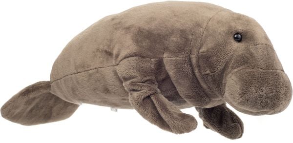 Produktbild: Teddy Hermann 90156 - Seekuh, Pl&uuml;schtier, 40 cm