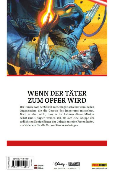 Produktbild: Star Wars (Pocket Edition): Darth Vader - Jagd auf Vader