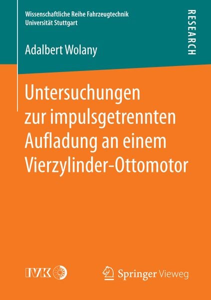 Produktbild: Untersuchungen zur impulsgetrennten Auﬂadung an einem Vierzylinder-Ottomotor