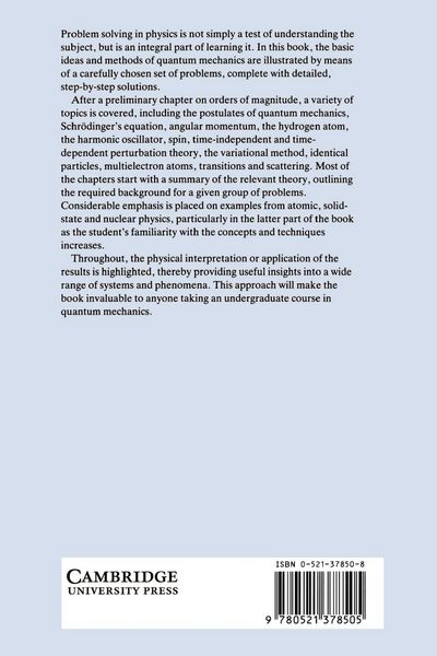 Produktbild: Problems in Quantum Mechanics