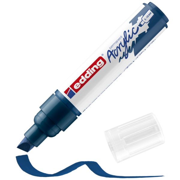 Produktbild: edding Acrylmarker 5000 nachtblau 5-10mm