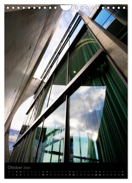 Produktbild: Berlin, architektonisch gesehen (Wandkalender 2026 DIN A4 hoch), CALVENDO Monatskalender