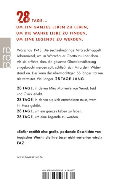 Produktbild: 28 Tage lang