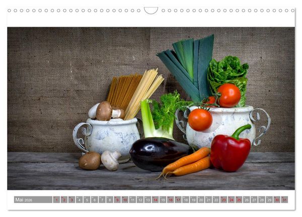 Produktbild: Lebenselixier Obst und Gem&uuml;se (Wandkalender 2026 DIN A3 quer), CALVENDO Monatskalender