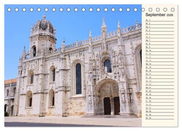 Produktbild: Portugal (Tischkalender 2026 DIN A5 quer), CALVENDO Monatskalender