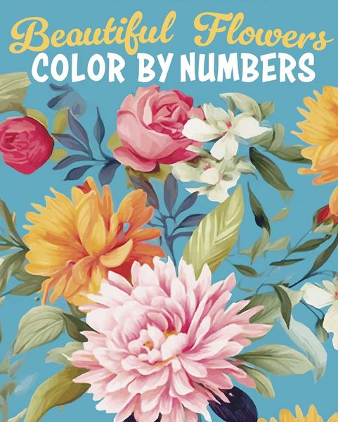 Produktbild: Beautiful Flowers Color by Numbers