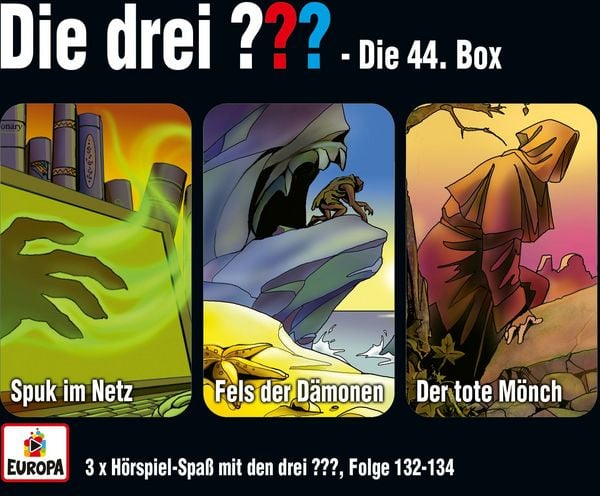 Produktbild: Die drei ??? - 3er Box 44 (Folgen 132, 133, 134)