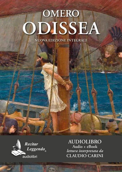 Produktbild: Odissea letto da Claudio Carini. Audiolibro. CD Audio formato MP3
