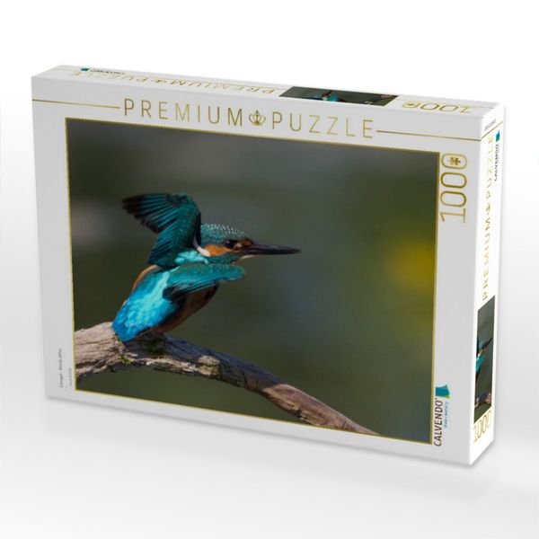 Produktbild: CALVENDO Puzzle Eisvogel - Alcedo atthis | 1000 Teile Lege-Gr&ouml;&szlig;e 64x48cm Foto-Puzzle f&uuml;r gl&uuml;ckliche Stunden