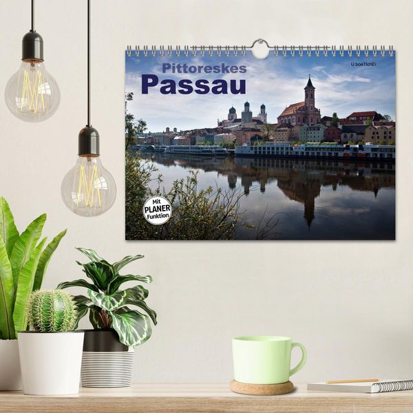 Produktbild: Pittoreskes Passau (Wandkalender 2026 DIN A4 quer), CALVENDO Monatskalender