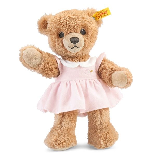 Produktbild: Steiff 239526 - Schlaf-gut-B&auml;r, Teddyb&auml;r im Schlafanzug, rosa, 25 cm