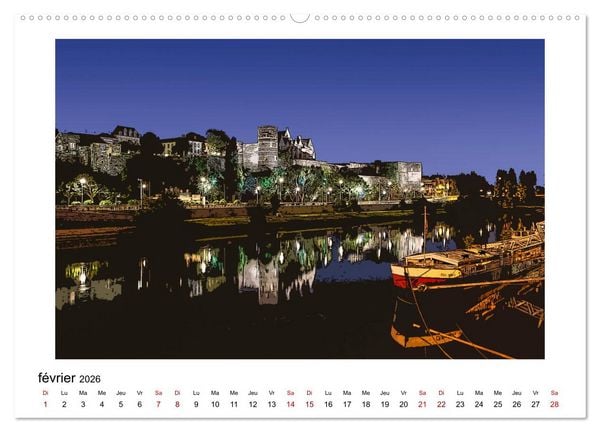 Produktbild: Berlioz et Zo&eacute; &agrave; Angers (Calendrier mural 2026 DIN A2 vertical) calendrier de bureau