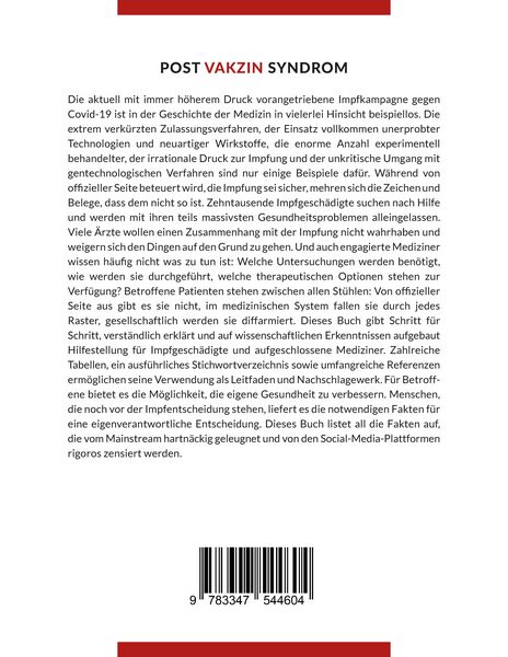 Produktbild: Post-Vakzin-Syndrom