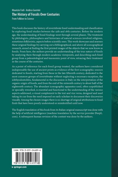 Produktbild: The History of Fossils Over Centuries