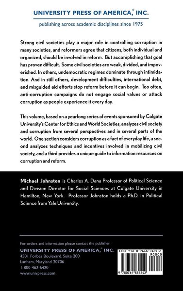 Produktbild: Civil Society and Corruption