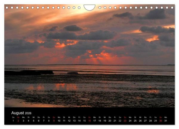 Produktbild: Ostfriesland verzaubert! (Wandkalender 2026 DIN A4 quer), CALVENDO Monatskalender
