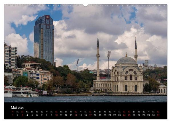 Produktbild: Istanbul (Wandkalender 2026 DIN A2 quer), CALVENDO Monatskalender