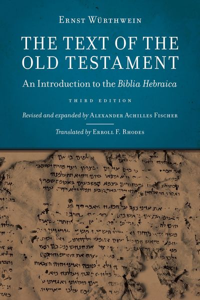 Produktbild: Text of the Old Testament