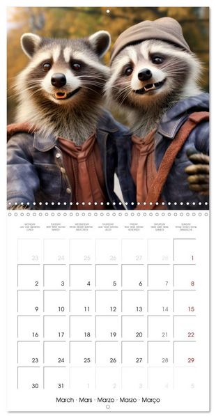 Produktbild: Jolly Selfies (Wall Calendar 2026 12 &times; 12 Inch) CALVENDO 12 Month Wall Calendar