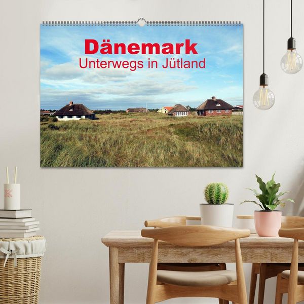 Produktbild: D&auml;nemark - Unterwegs in J&uuml;tland (Wandkalender 2026 DIN A2 quer), CALVENDO Monatskalender