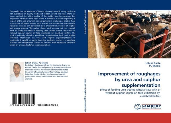 Produktbild: Improvement of roughages by urea and sulphur supplementation