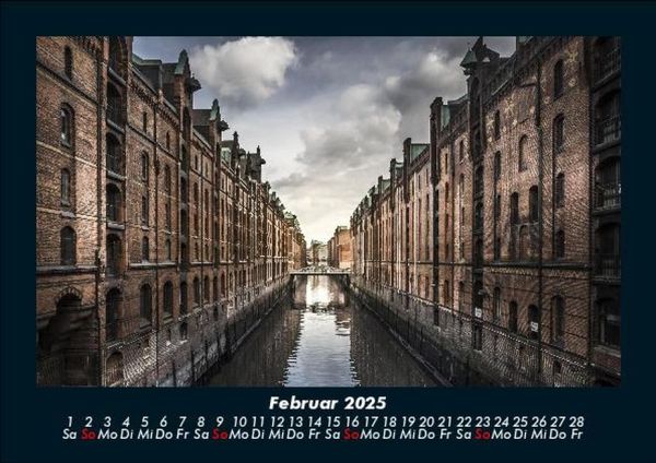 Produktbild: Hamburg 2025 Fotokalender DIN A5