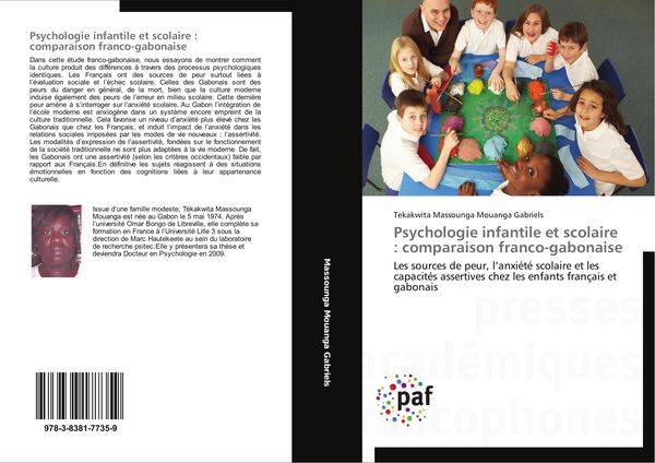Produktbild: Psychologie infantile et scolaire : comparaison franco-gabonaise