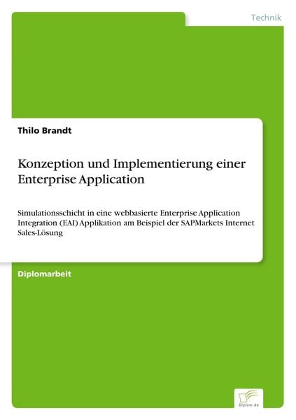 Produktbild: Konzeption und Implementierung einer Enterprise Application